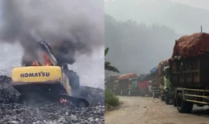 Kilas Kemarin Selasa 22 Agustus 2023, Dugaan Sementara TPAS Sarimukti yang Terbakar hingga Imbas Kebakaran Sampah TPA Sarimukti Ditutup Sementara/ Kolase Tangkapan Layar dan JabarEkspres.com
