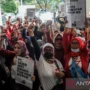 Kuasa hukum keluarga Muller, Alvin Wijaya Kesuma buka suara soal gugatan kliennya terkait sengketa tanah Dago Elos. ANTARA/Raisan Al Farisi/agr.