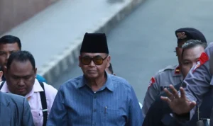 MUI memberikan apresiasi kepada Polri yang tengah menangani kasus penistaan agama oleh pimpinan Ponpes Al Zaytun, Panji Gumilang. ANTARA/Reno Esnir.