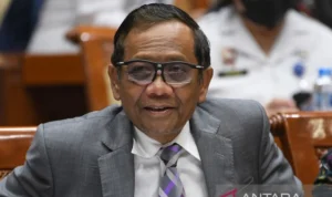 Mahfud MD Sebut Kasasi Ferdy Sambo Final/ ANTARA FOTO/Aditya Pradana Putra/hp/aa