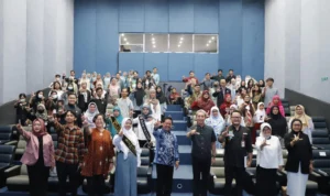 Pelaksanaan Peningkatan Indeks Literasi Masyarakat di Auditorium Gedung Perpustakaan Kota Bogor, Selasa, 29 Agustus 2023. Jabar Ekspres/Yudha Prananda.