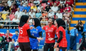 Dalam Ajang SEA V League 2023, Timnas Voli Putri Indonesia Berhasil Kalahkan Filipina dengan Tiga Set Langsung