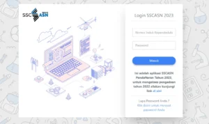 Cara Daftar Akun SSCASN/ Tangkap Layar Web SSCASN