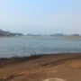 Situ Cileunca, Pangalengan, Kabupaten Bandung, Jawa Barat mengalami penurunan debit air lantaran dampak fenomena el nino dan kemarau panjang. Jabar Ekspres/Agi.