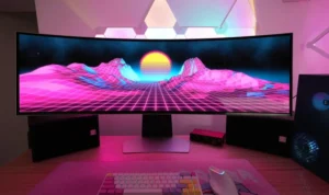 Samsung Electronics Indonesia baru-baru ini menggebrak pasar dengan pengumuman resmi tentang monitor gaming terbaru mereka, Odyssey OLED G9.