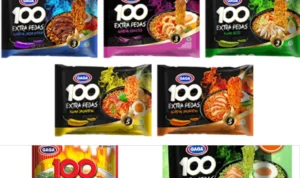 Kolase Varian Rasa Mie Gaga Terenak/ Dok. Gaga 100 Extra Pedas