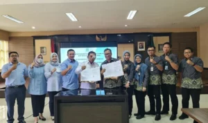 BPJS Kesehatan Cimahi dan Kejari Kabupaten Bandung Tandatangani Kerja Sama