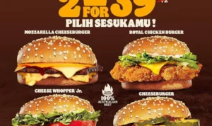 Promo Burger King Berikan Keuntungan Dobel Mantul di Bulan Ini!