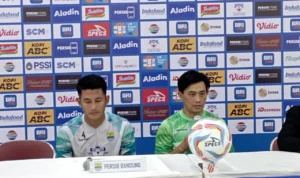 Dok. Preskonpres Jelang Pertandingan Persib Bandung vs Bali United. Rabu (2/8). Foto. Sandi Nugraha.