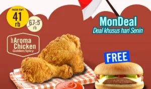 Promo A&W, Nikmati Kelezatan Super Deals Khusus MonDeal!
