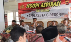 Ngopi Aspirasi yang dilakukan oleh Polresta Cirebon