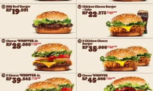Promo Burger King, Nikmati Pilihan Menu Paket Menariknya!