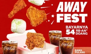 Promo KFC Take Away Fest, Nikmati Bersama Orang Terdekat!