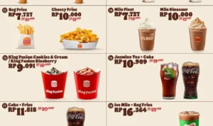 Nikmati Promo Burger King dengan Pilihan Menu Menarik!