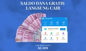 Saldo DANA Gratis Kini Mudah Diperoleh dengan Link Kaget Ini!