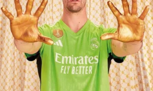 Kiper utama Real Madrid, Thibaut Courtois
