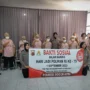 Gelar Baksos di Panti Jompo, Polwan Polresta Bogor Hibur Lansia