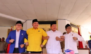 Deklarasi Dukungan Golkar dan PAN, Prabowo: Tegaskan Hal Ini Tidak Ada Campur Tangan Jokowi