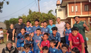 Raut Kegembiraan Terpancar saat Perwakilan Persib Bandung Kunjungi SOS Children Village Lembang / Sadam Husen JE