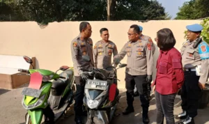Meresahkan! Pelaku Curanmor di Cirebon Diringkus Polisi, Terancam Pidana 5 Tahun Kapolres Cirebon Kota AKBP Rano di Polsek Kesambi, Kota Cirebon (JE/Ayu)