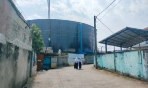 Keberadaan Watertank PDAM Tirta Asasta Kota Depok