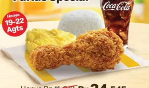 Promo McDonalds, Nikmati Harga Spesial Untuk PaNas Spesial!