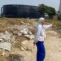 Kunjungan Intan Fauzi ke watertank PDAM Tirta Asasta, Minggu (20/8).