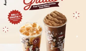 Promo Kopi Kenangan Mantan, Beli 1 Gratis 1!