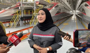 Akan Beroperasi Mulai September 2023, Kereta Cepat Jakarta Bandung (KCJB) Terus Lakukan Perawatan. Foto Agi Jabar Ekspres