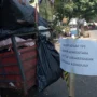 Dok. penumpukan sampah di TPS Gudang Selatan Bandung pasca ditutup sementara TPAS Sarimukti. Kamis (24/8). Foto. Sandi Nugrah