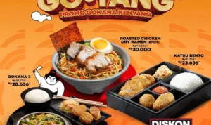 Promo Gokana Ramen & Teppan, Kenyang dengan Diskon 25%!