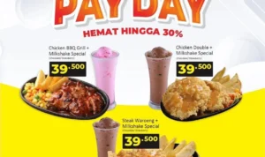 Promo Waroeng Steak & Shake Pay Day Hemat Hingga 30%!