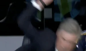 Momen ketika Pelatih Real Madrid murka setelah Rodrygo Goes gagal eksekusi penalti.