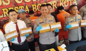 Satresnarkoba Polresta Bogor Gagalkan Peredaran 11 Kilogram