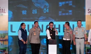 Hadir di Terminal, Layanan Samsat Digital Mudahkan Masyarakat Lakukan Pembayaran Pajak Dok. Peresmian Samsat Digital di Terminal Leuwipanjang Bandung. Selasa (29/8). Foto. Sandi Nugraha