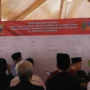 Susasana penandatanganan kesepakatan kerukunan antar agama di Sumedang