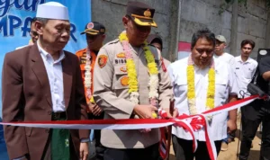 Polresta Bogor Bantu Warga yang Kesulitan Air Bersih, 15 KK di Kampung Tugu Dipasang Instalasi PDAM