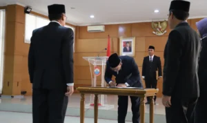 Ahmad Nuryana Dilantik jadi Pj Sekda Cimahi