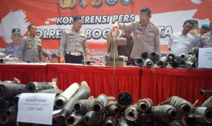 Ribuan Motor Bising di Kota Bogor Terus Ditertibkan, Satlantas Kembali Sita 1.237 Knalpot Brong