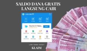Saldo DANA Gratis Langsung Cair, Klaim Link Kagetnya!