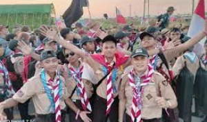 Kontingen Indonesia Jambore Pramuka Dunia 2023 Kembali dalam Keadaan Aman akibat Ancaman Topan Khanun Kontingen Indonesia Jambore Pramuka Dunia 2023 Kembali dalam Keadaan Aman akibat Ancaman Topan Khanun