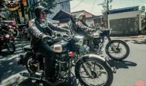 Club Motor asal Inggris Reborn meriahkan Hari Kemerdekaan Republik Indonesia yang ke 78 dengan menggelar Parade Kemerdekaan.