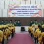 Sidang Terbuka Senat Penerimaan dan Pembekalan Mahasiswa Baru Tahun Akademik 2023/2024 Universitas Jenderal Soedirman (Unsoed) Purwokerto, Senin 7 Agustus 2023.