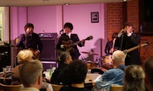G-Pluck Plays Extra Songs to Appreciative Audience at Beatleweek