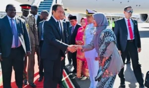 Jokowi ke Kenya dalam Rangka Kunjungan Kerja Wilayah Afrika Jokowi ke kenya untuk kunjungan kerja ke beberapa tempat di afrika