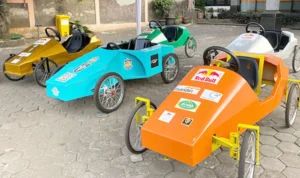 Lomba kereta peti sabun kembali diadakan di kota bandung