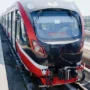Uji coba lrt jabodebek rp1