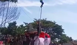 Inilah Sosok Penyelamat Sang Saka Merah Putih pada Upacara Kemerdekaan di Boyolali!