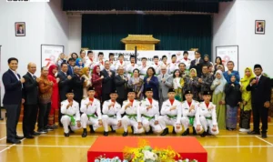 Ambassador Heri Inaugurates Paskibra Members in Tokyo