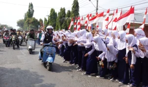 Meriah! Ridwan Kamil Hadiri Gebyar Desa Cirebon, Resmikan Tapal Desa Leuit Juara